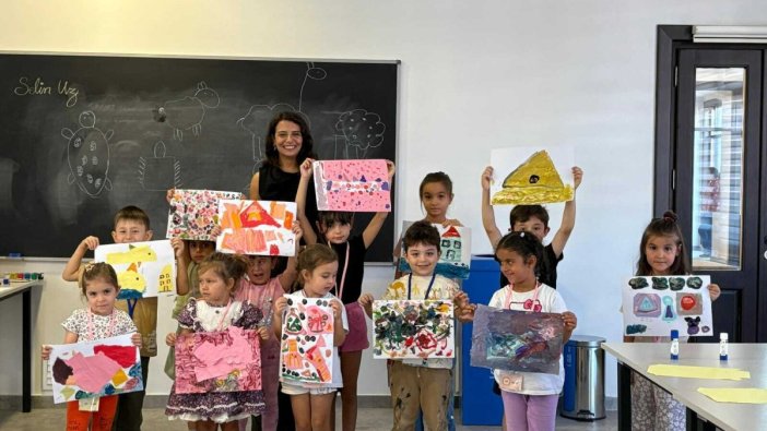 Eskişehir'de çocuklar için yaratıcı atölyeler büyük ilgi gördü