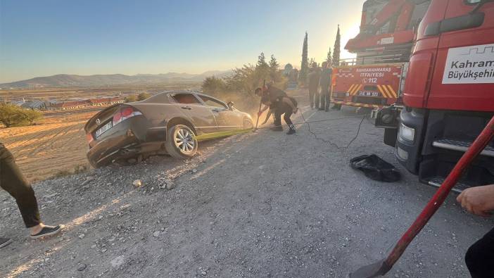 Kahramanmaraş'ta akılalmaz kaza!