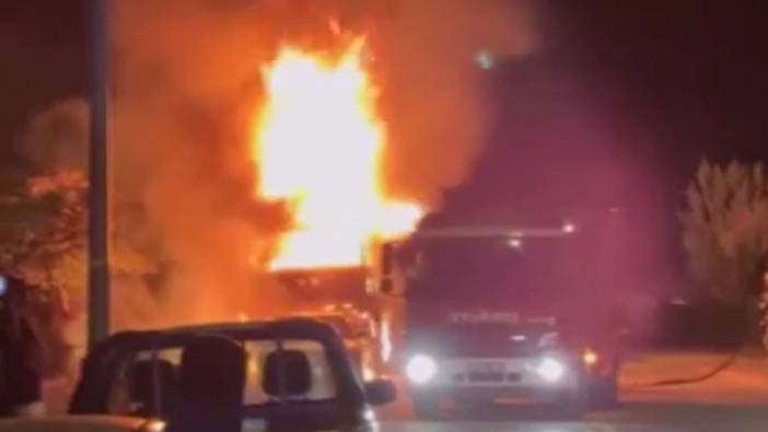 Ankara'da korkutucu yangın!