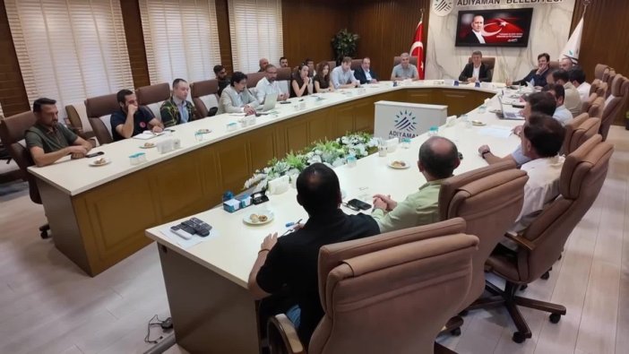 Adıyaman'da su projeleri için önemli buluşma