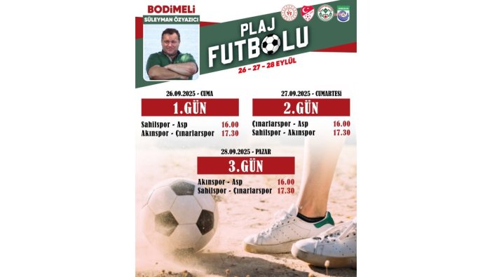 Giresun'da plaj futbolu heyecanı başlıyor