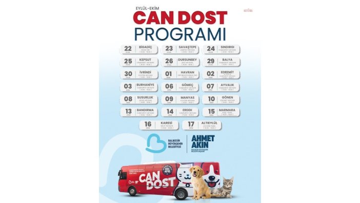 Can Dost, Bigadiç'ten yola çıkıyor