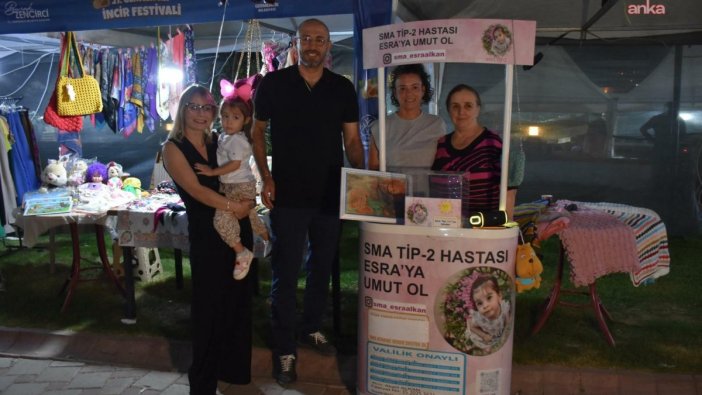 Başkan Zencirci, İncir Festivali'nde SMA hastası çocuklarla bir araya geldi