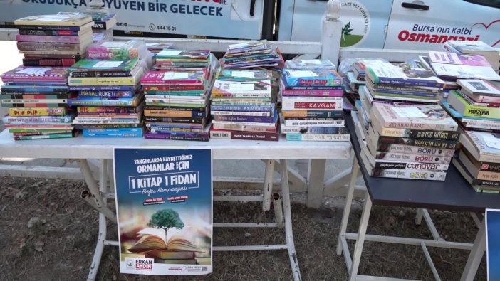 Kitaplarla ormanlar yeşerecek