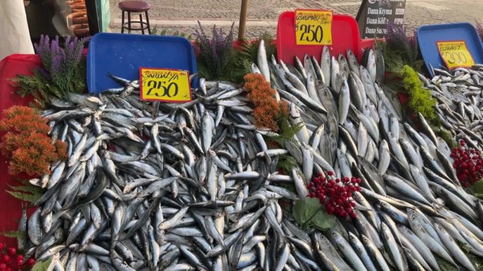 Uskumru fiyatları Edirne'de düştü: 250 lira