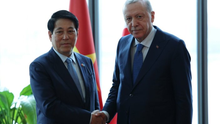 Erdoğan, New York'ta Vietnam Devlet Başkanı ile buluştu