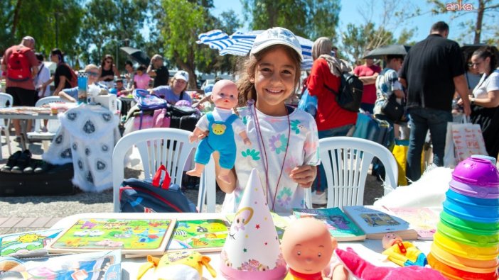 Karşıyaka'da çocuklardan israfın önüne geçen dayanışma örneği