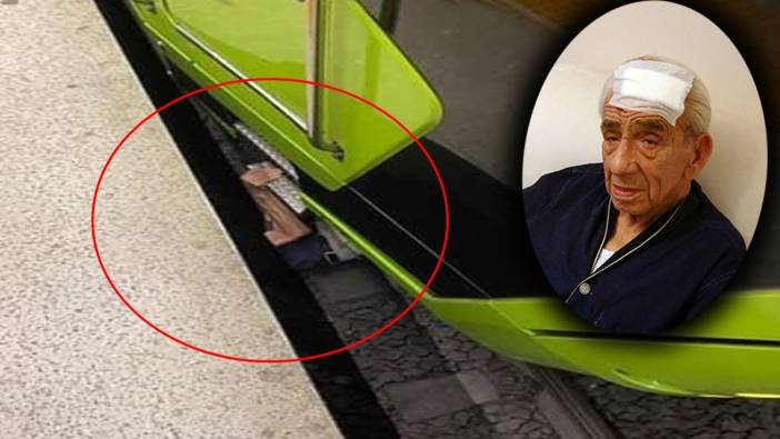 Şakalaşırken raylara düşürdüler!