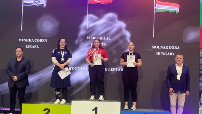 DEPSAŞ Enerji rüzgarı Bilek Güreşi Şampiyonası'nda esti