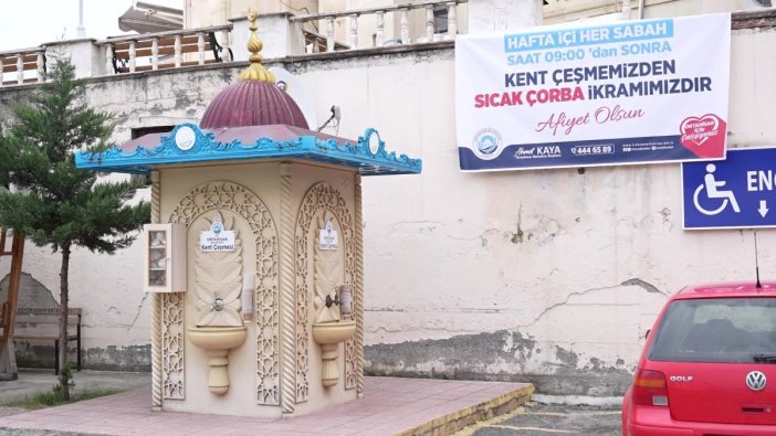 Sıcak çorba ikramı Ortahisar'da başladı