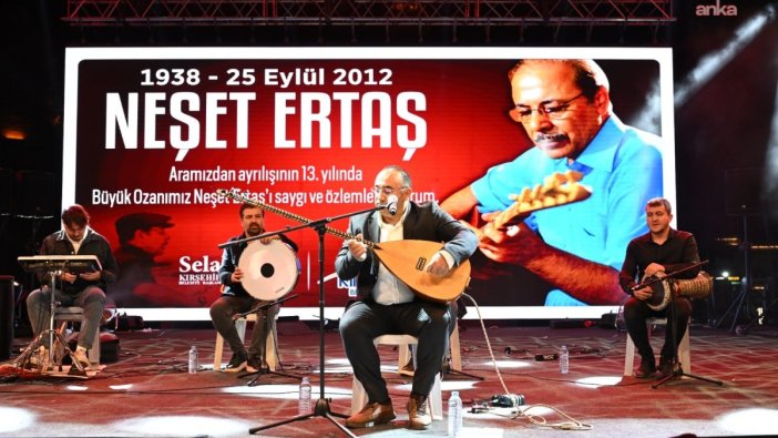 Kırşehir Belediyesi, Neşet Ertaş'ı unutmadı