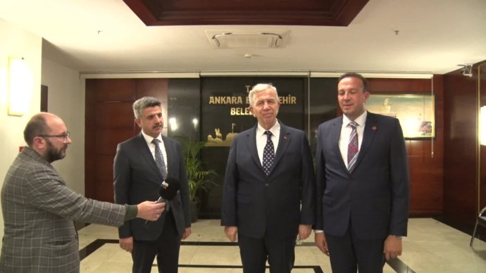 BTP heyeti Mansur Yavaş'ı ziyaret etti