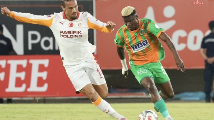 Galatasaray, Alanyaspor'u zorlukla geçti