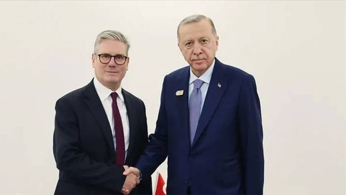 Cumhurbaşkanı Erdoğan ve İngiltere Başbakanı Starmer bir görüşme gerçekleştirdi!