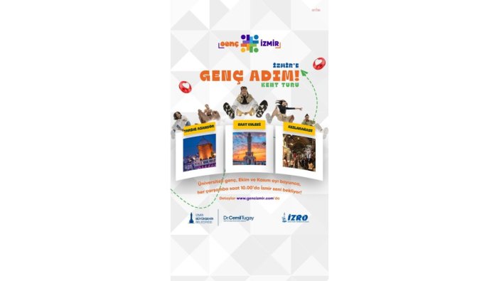 Üniversiteliler İzmir'i keşfetmeye hazır!