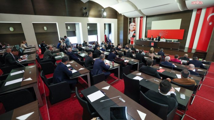 CHP'de MYK belirleme toplantısı yapılıyor