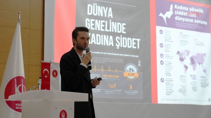 Keçiören'de kadına yönelik şiddetle mücadeleye dikkat çekildi