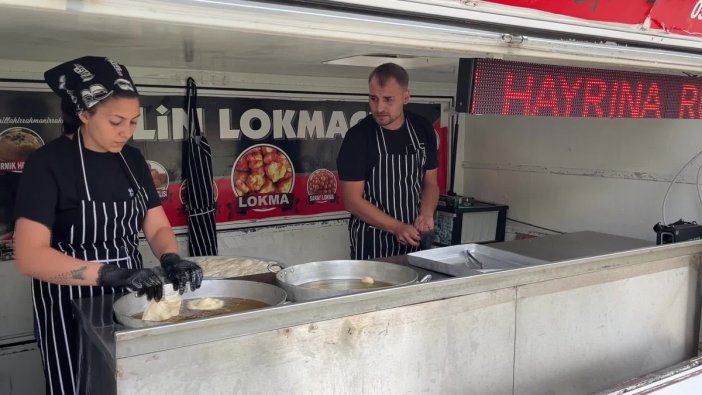 Güllü için Edirne'de anlamlı lokma hayrı