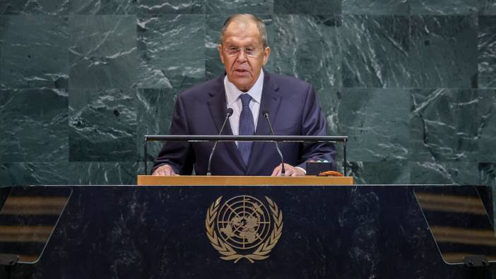 Rusya Dışişleri Bakanı Sergey Lavrov 80.Birleşmiş Milletler Genel Kurulu'nda konuştu!