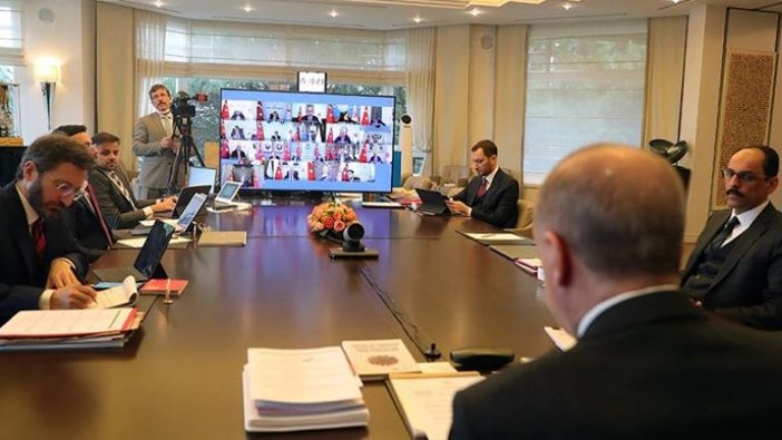 Cumhurbaşkanlığı Kabinesi toplandı