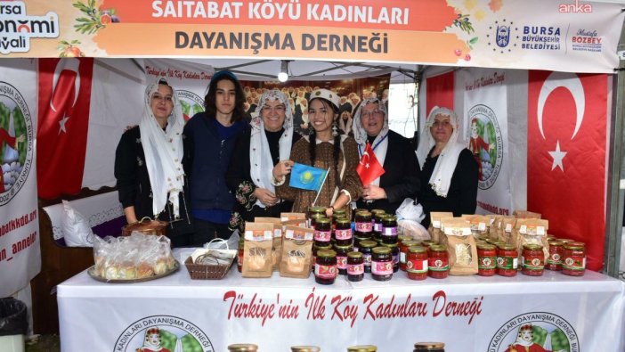 Bursa gastronomi festivalinde kadın üreticilerin etkisi büyüyor