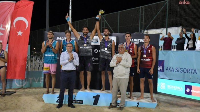 Türkiye, plaj voleybolunda şampiyonluğu kazandı