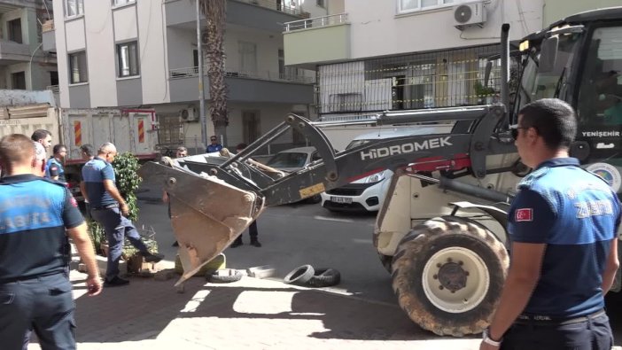 Yenişehir'de yol işgalleri kapsamlı bir şekilde denetleniyor