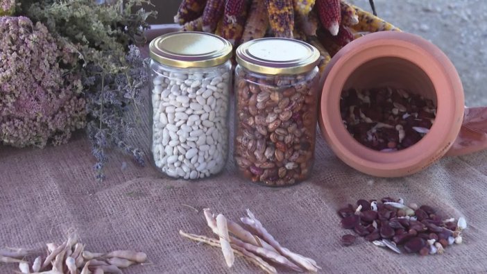 Minik eller doğayla buluştu