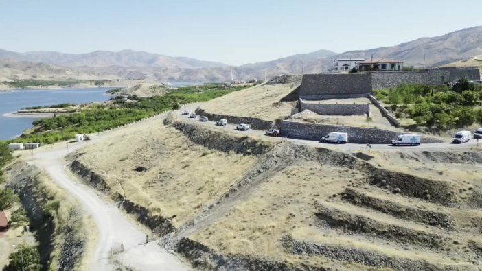 Malatya Kale'de UMKE tatbikatı heyecan yarattı