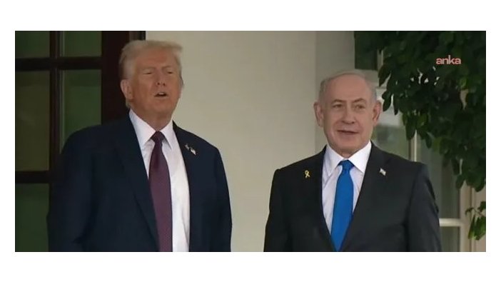 Trump ve Netanyahu görüşmesi başladı: Gazze'de barış umudu