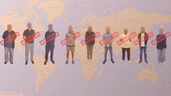 Kırmızı bültenle aranan 9 suçlu Türkiye'ye  getirildi