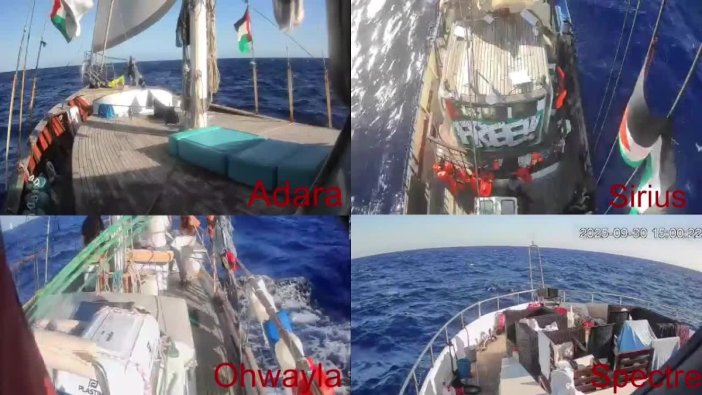 Sumud filosu Gazze'ye ilerliyor, tehlike kapıda