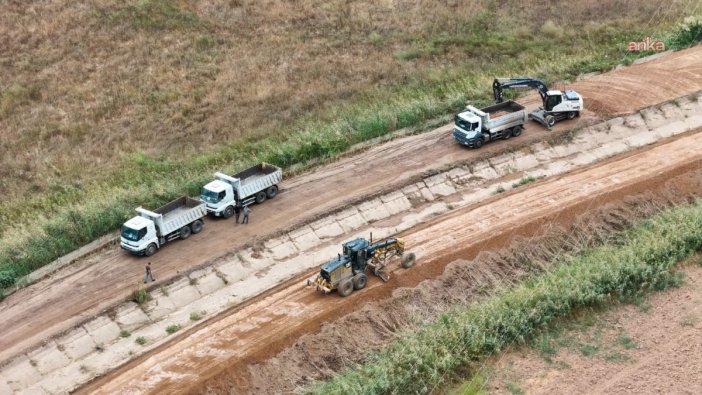 Aydın'da Şehir Hastanesi'ne yeni yol çalışmaları başladı