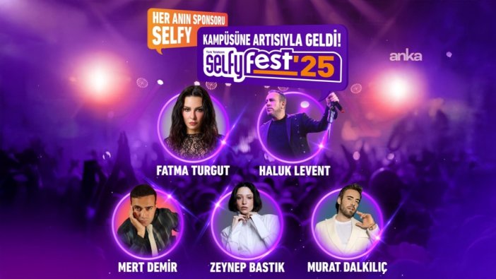 Selfyfest ile festival heyecanı kampüslere taşınıyor