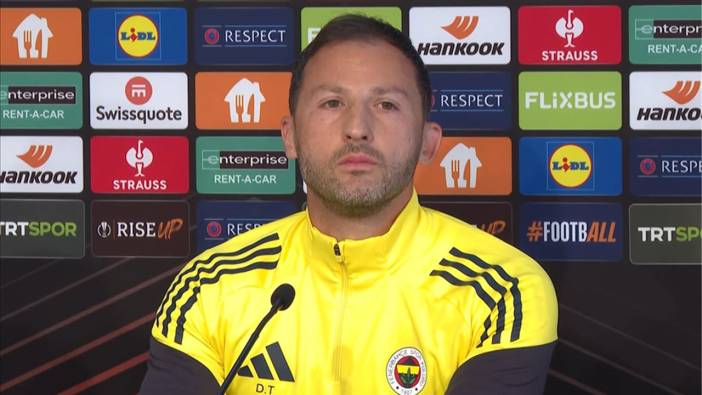 Fenerbahçe Teknik Direktörü Domenico Tedesco'dan Nice maçı öncesi önemli açıklamalar!