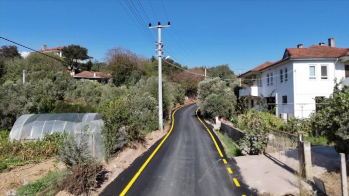 Muğla'da yeni yol çalışmaları tamamlandı
