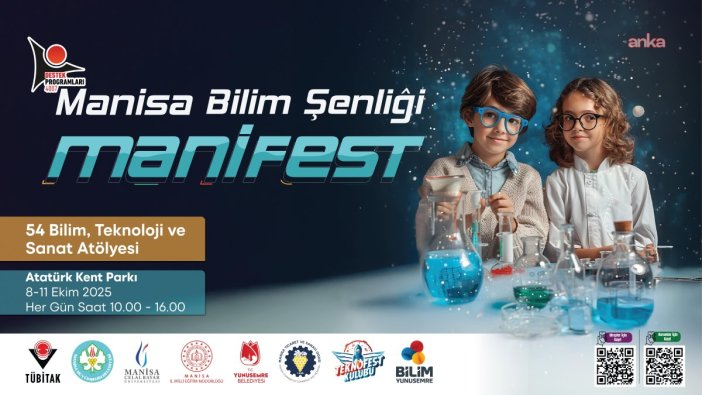 Bilimseverler Heyecanla Bekliyor: MANİFEST Bilim Şenliği Geliyor