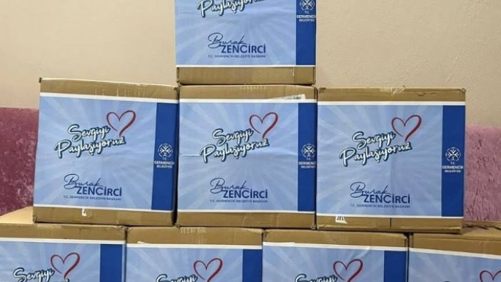 Germencik'ten sosyal desteklerin ardı arkası kesilmiyor