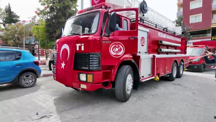 Burdur Belediyesi'nden Yeşilova'ya itfaiye desteği