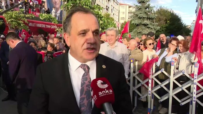 CHP Bolu'da miting yaptı, Türker Ateş yeni iktidar vurgusu yaptı