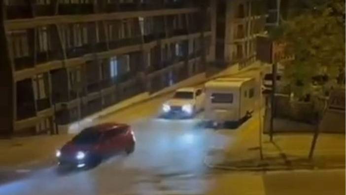 Bursa'da panik yaratan kovalamaca! polisin ihtarına uymadı