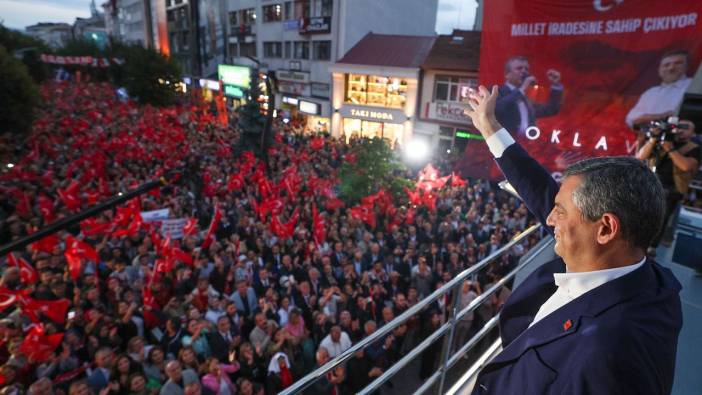 CHP Genel Başkanı Özgür Özel'den Bolu mitinginde çarpıcı açıklamalar!