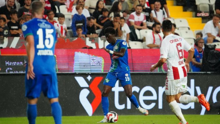 Antalyaspor'dan fırtına gibi mağlubiyet