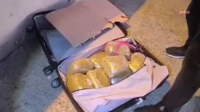 Elazığ'da otobüste 14 kilo esrar yakalandı