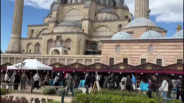 Edirne'de fuar rüzgarı: İşyurtları ürünleri yoğun ilgi görüyor