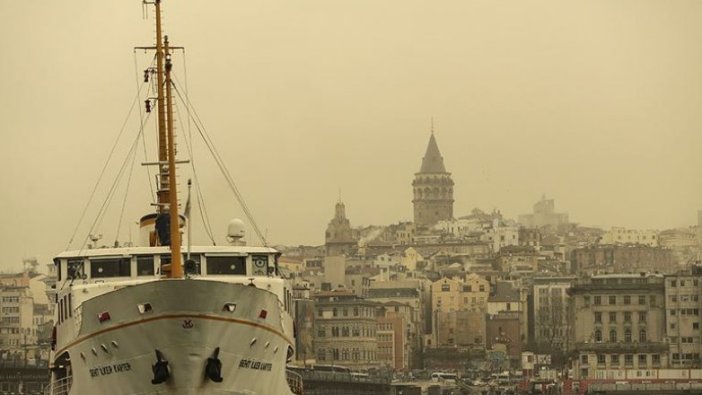 Türkiye hafta sonuna kadar çöl tozu etkisinde kalacak