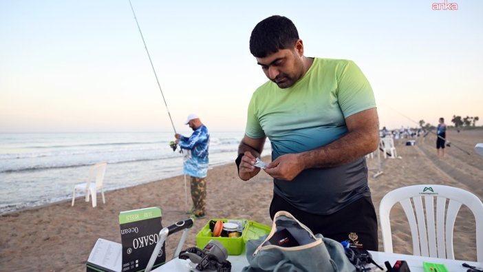 Mersin'de uluslararası balıkçılık heyecanı yaşandı