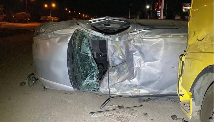 Elazığ'da trafik kazası!1'i ağır 3 yaralı