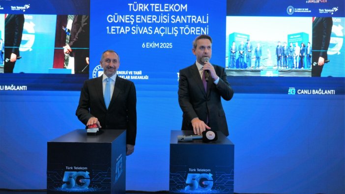 Türk Telekom, Sivas’taki GES’i 5G ile İstanbul’dan açtı