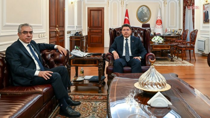 Bakan Tunç, Mehmet Uçum'la kritik görüşmeyi gerçekleştirdi